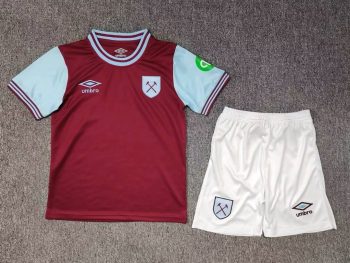 Children's wear 24-25 West Ham home customize name and number