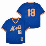 Darryl Strawberry New York Mets Jersey Mitchell & Ness blue