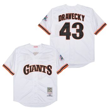 Dave Dravecky San Francisco Giants Jersey Mitchell & Ness men women youth size S-6XL