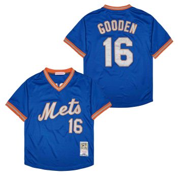 Dwight Doc Gooden New York Mets Jersey Mitchell & Ness men women youth size S-6XL