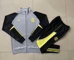 2024-25 Flamengo grey -Flamengo Soccer training uniform  youth size S-3XL