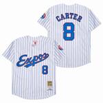 Gary Carter Montreal Expos Jersey 1982 white retro men women youth size S-6XL