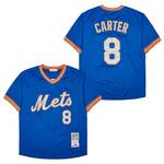 Gary Carter New York Mets Jersey Mitchell & Ness blue