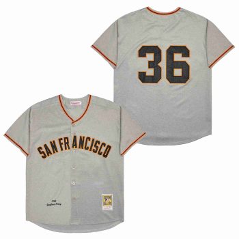 Gaylord Perry San Francisco Giants Jersey Mitchell & Ness men women youth size S-6XL