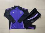 2024-25 German purple. -Germany Soccer training uniform  youth size S-3XL