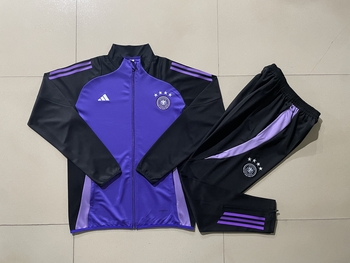 2024-25 German purple. -Germany Soccer training uniform  youth size S-3XL