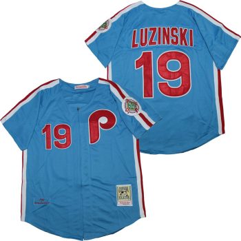 Greg Luzinski Philadelphia Phillies Jersey Mitchell & Ness men women youth size S-6XL