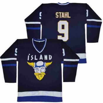 Gunnar Stahl 9 Iceland Island Ice Hockey Jersey Stitched MEN WOMEN YOUTH S-6XL SIZE
