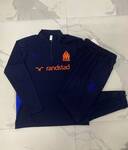 2024-25 Half zip Marseille Borgram (Player version) -Marseilles Soccer training uniform  youth size S-3XL