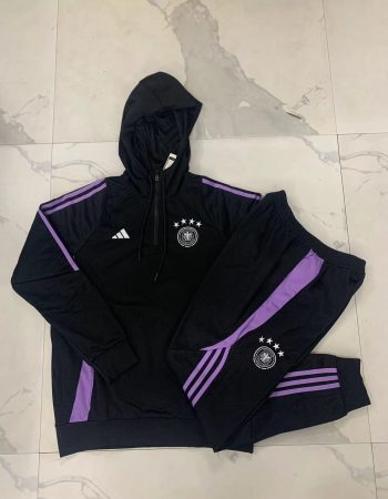 2024-25 Hat German black. -Germany Soccer training uniform youth size S-3XL