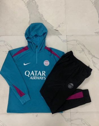 2024-25 Hat Paris Lake Blue -Paris Soccer training uniform youth size S-3XL