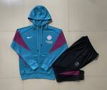 2024-25 Hat Paris dark green -Paris Soccer training uniform youth size S-3XL