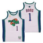 Headgear Classics Basketball Jersey Mens M White Space Jam Bugs Bunny #1