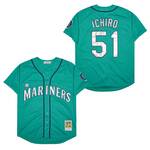 Ichiro Suzuki Seattle Mariners Jersey Mitchell & Ness green men women youth size S-6XL
