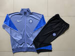 2024-25 Inter Grey -Inter Milan Soccer training uniform youth size S-3XL
