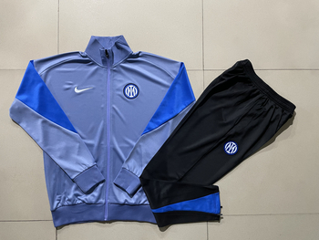 2024-25 Inter Grey -Inter Milan Soccer training uniform youth size S-3XL
