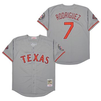 Ivan Rodriguez Texas Rangers Jersey Mitchell & Ness men women youth size S-6XL