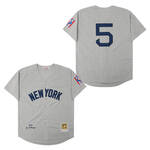 Joe DiMaggio New York Yankees Jersey Mitchell & Ness grey men women youth size S-6XL