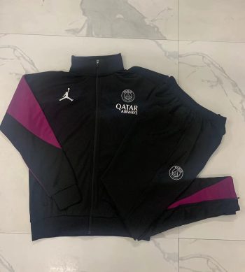 2024-25 Jordan Paris Black -Paris Soccer training uniform youth size S-3XL