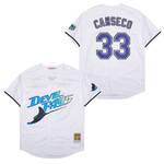 Jose Canseco Tampa Bay Devil Rays Jersey Mitchell & Ness men women youth size S-6XL