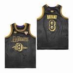 KOBE BRYANT LEGEND JERSEY Men’s Basketball Mamba Embroidered Black NBA Lakers