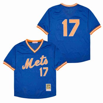 Keith Hernandez New York Mets Jersey Mitchell & Ness blue men women youth size S-6XL