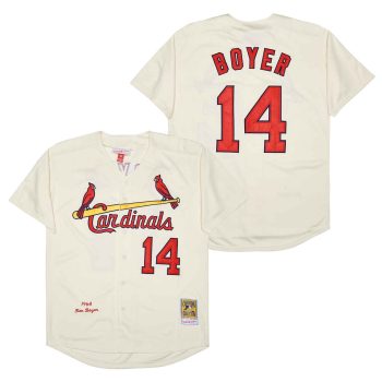 Ken Boyer St. Louis Cardinals 1964 Mitchell & Ness men women youth size S-6XL