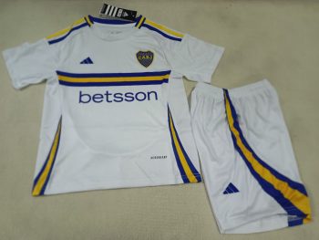 Kids wear 24-25 Boca away customize name and number