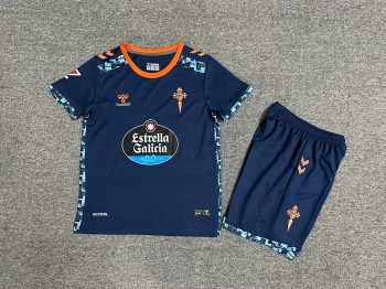 Kids wear 24-25 Celta away customize name and number