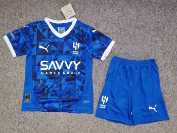 Kids wear 24-25 Crescent home customize name and number