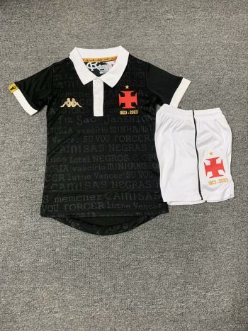 Kids wear 24-25 Dagama black customize name and number