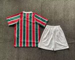 Kids wear 24-25 Fluminense home customize name and number