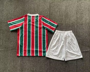 Kids wear 24-25 Fluminense home customize name and number