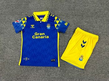 Kids wear 24-25 Las Palmas away blue customize name and number