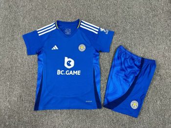 Kids' wear 24-25 Leicester City home customize name and number
