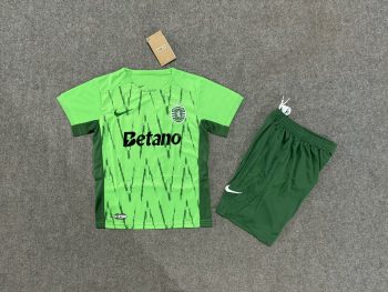 Kids wear 24-25 Lisbon away customize name and number