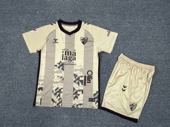Kids wear 24-25 Malaga away customize name and number