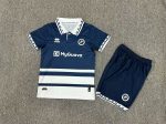 Kids wear 24-25 Millwall home customize name and number
