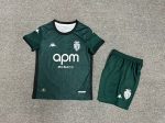 Kids wear 24-25 Monaco away customize name and number