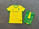 Kids' wear 24-25 Norwich home customize name and number