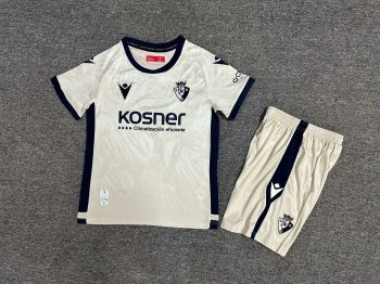 Kids wear 24-25 Osasuna away customize name and number