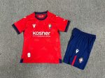 Kids wear 24-25 Osasuna home customize name and number