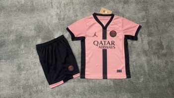 Kids wear 24-25 Paris away customize name and number