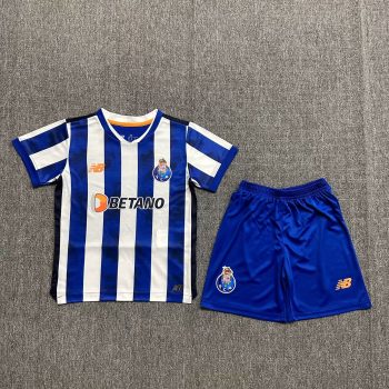 Kids wear 24-25 Porto home customize name and number