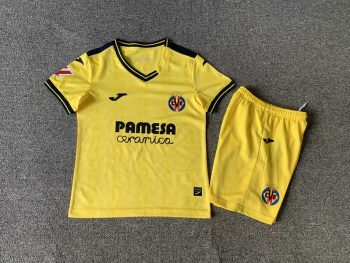 Kids' wear 24-25 Villarreal home customize name and number
