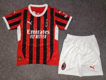 Kids wear 24-25AC home customize name and number