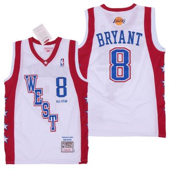 Kobe Bryant Mitchell Ness 2004 All Star Lakers Jersey MEN WOMEN YOUTH S-6XL SIZE