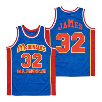 LeBron James McDonald's Basketball Jersey Headgear Classics MEN WOMEN YOUTH S-6XL SIZE