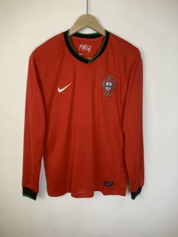 Customize name and number Long Sleeve 2024 Portugal home