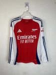Customize name and number Long sleeve 24-25 Arsenal home